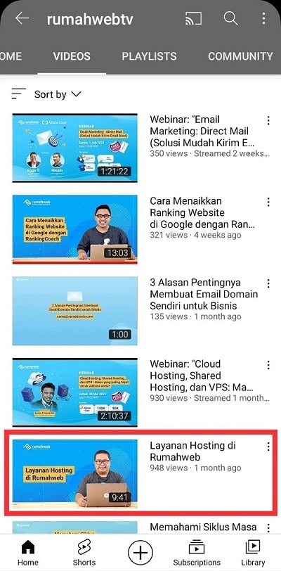 Cara Download Video YouTube Tanpa Aplikasi Tambahan