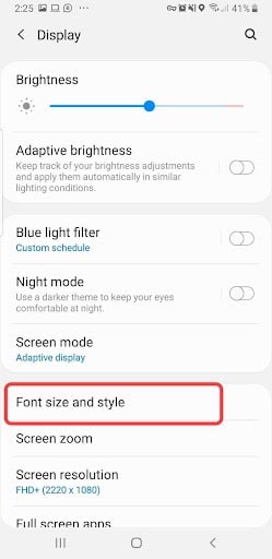Mengubah Font di HP Android Samsung Tanpa Aplikasi - image 3