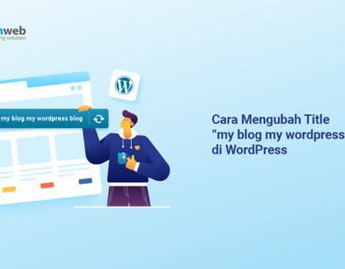 banner artikel - Cara Mengubah Title “my blog my wordpress blog” di WordPress