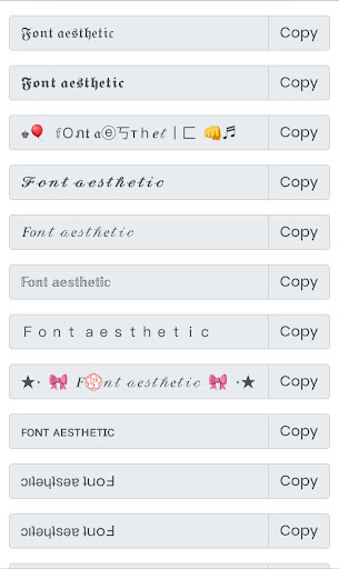 Autobild - Daftar Download Font Aesthetic RP