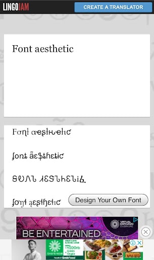 Lingojam - Daftar Download Font Aesthetic RP