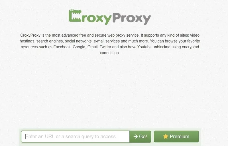 CroxyProxy Free Proxy Video Player