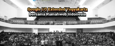 banner blog - Google I O Extended Yogyakarta bersama Rumahweb Indonesia
