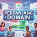 Banner - cara perpanjang domain