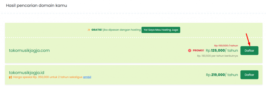 beli domain di Rumahweb