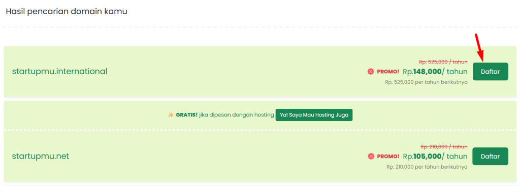 beli domain .international di Rumahweb