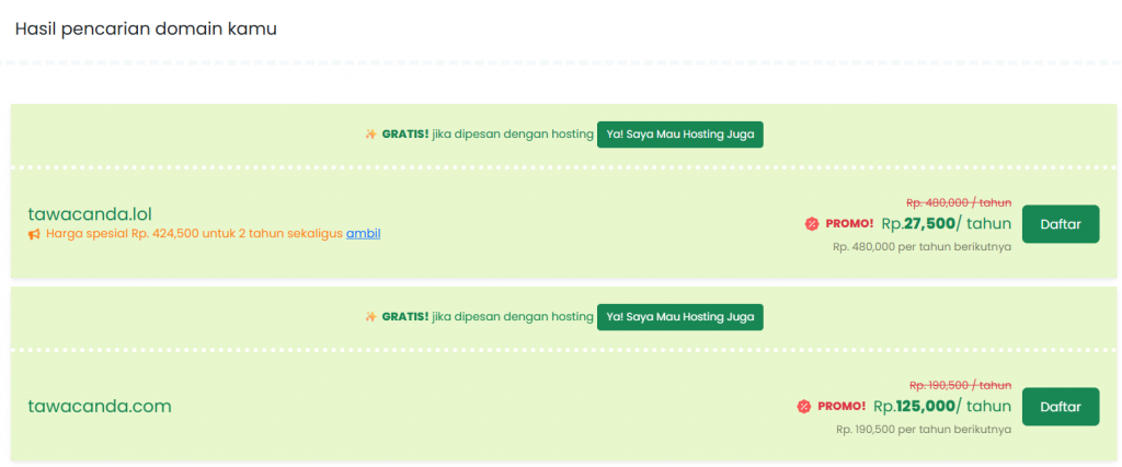 beli domain .lol di rumahweb