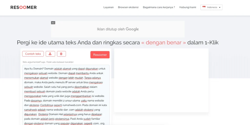 cara menggunakan resoomer
