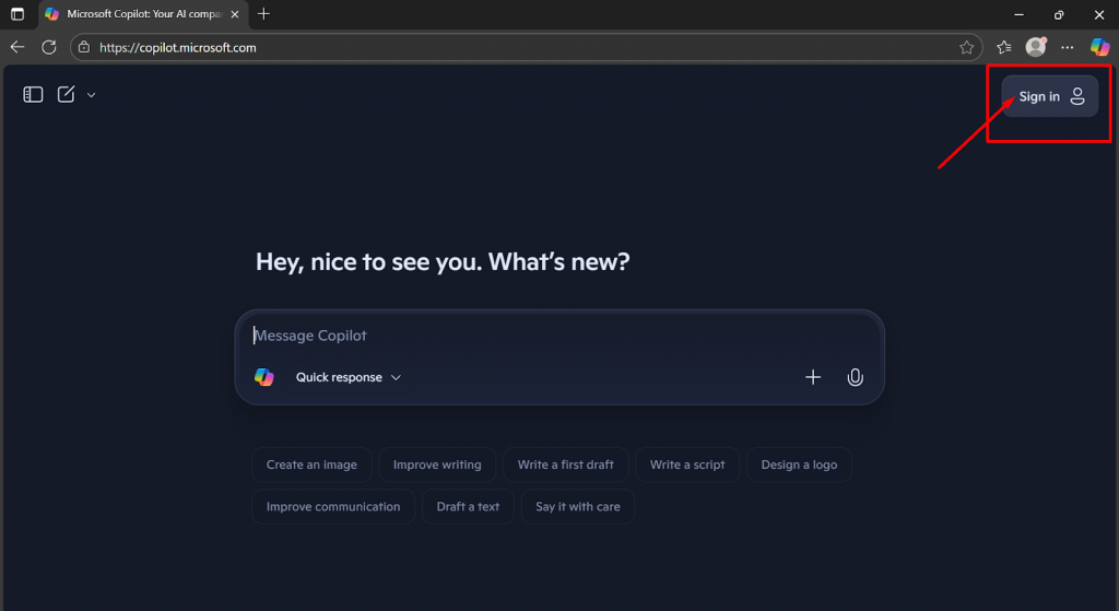 Copilot Microsoft edge
