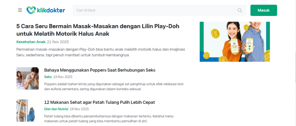 KlikDokter - Blog Kesehatan di Indonesia