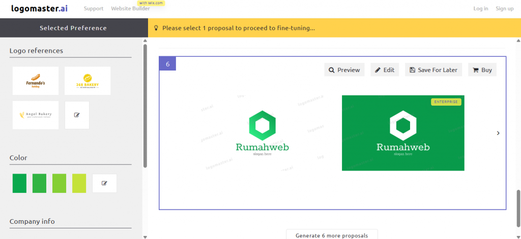 membuat logo website gratis dengan ai