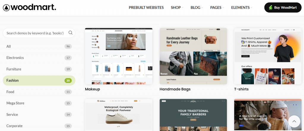 WoodMart - Template Website Toko Online Terbaik Berbasis WordPress