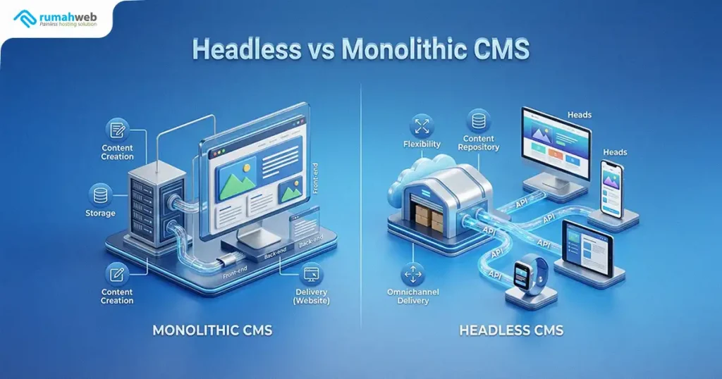 Banner Artikel - Headless vs Monolithic CMS