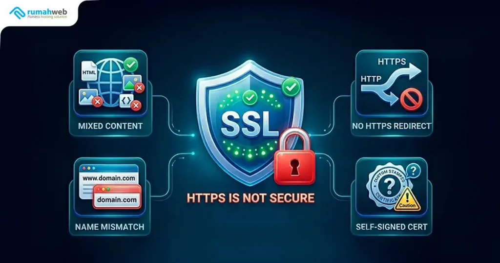 Banner Artikel - SSL Sudah Aktif tapi Masih Not Secure