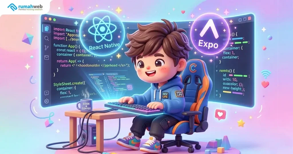 banner blog - Cara Cepat Jadi Developer App dengan React Native dan Expo