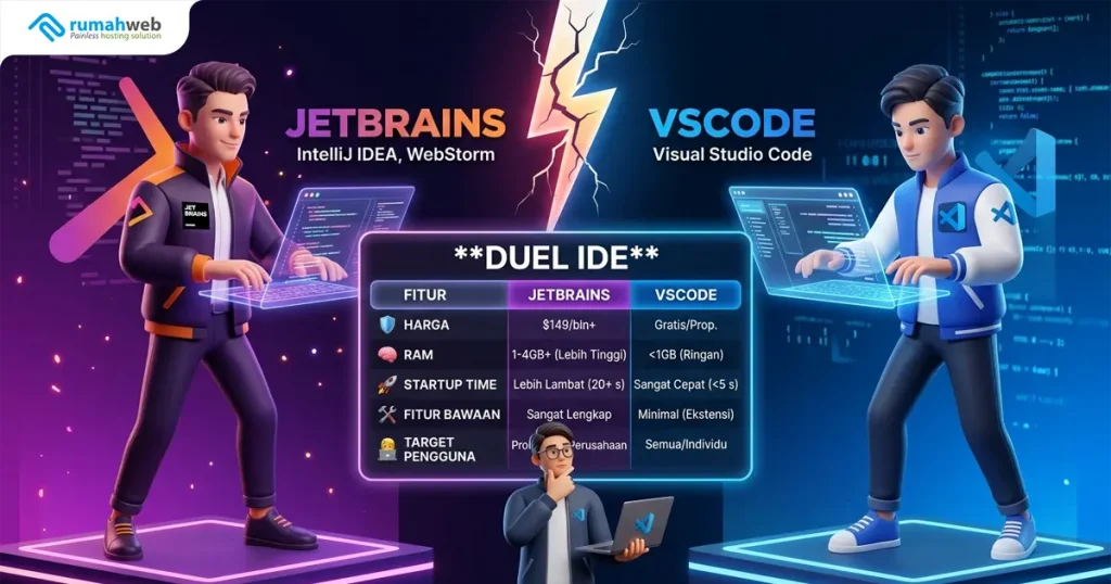 banner blog - JetBrains vs VSCode