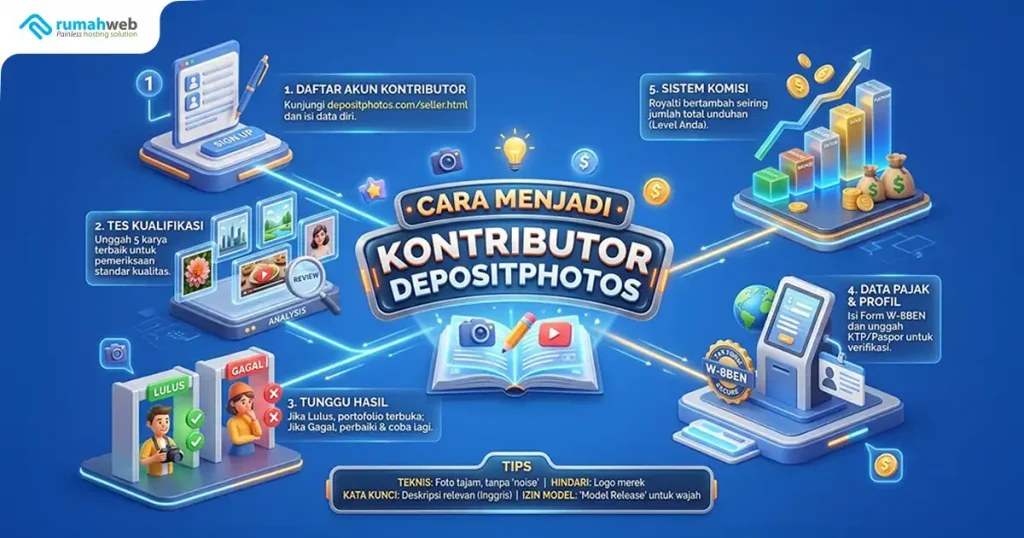 Banner Artikel - Cara Menjadi Kontributor Depositphotos