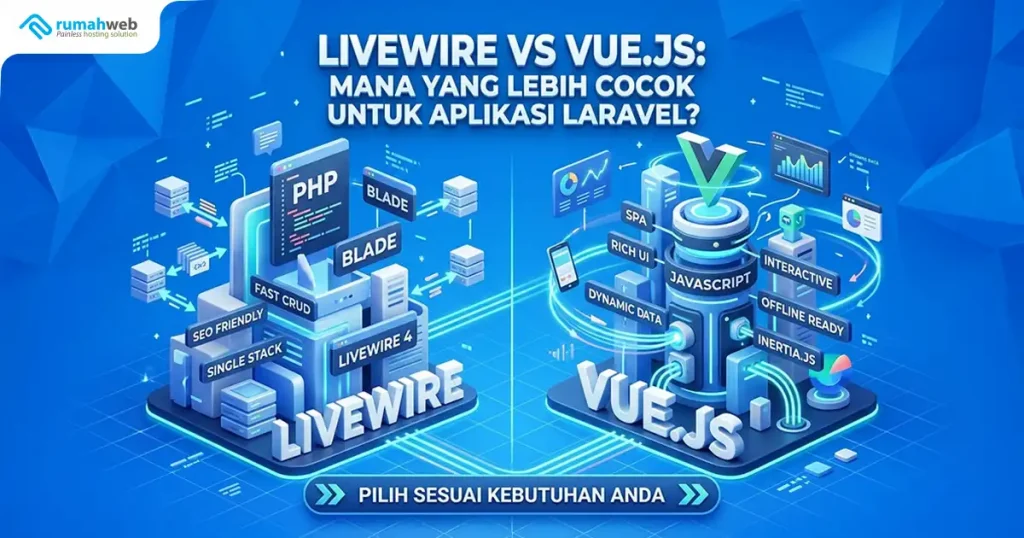 Banner Artikel - Livewire vs Vue.js