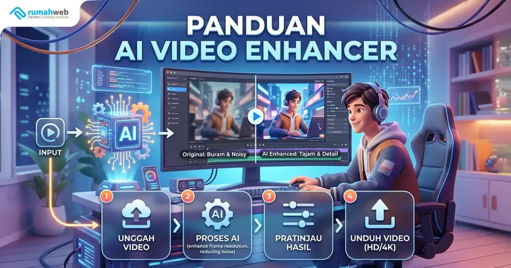 Banner - Memperbaiki Video Buram Jadi HD dengan AI Video Enhancer