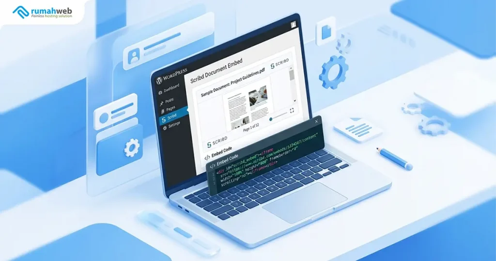 banner blog - Cara Embed Dokumen Scribd di WordPress