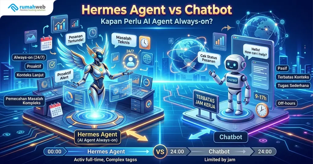 banner blog - Hermes Agent vs Chatbot