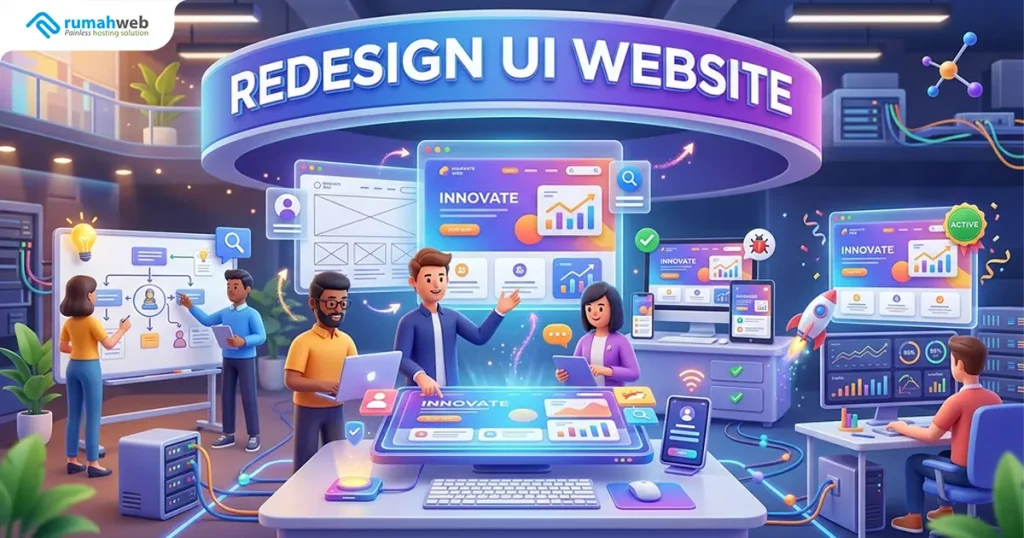 banner blog - cara Redesign UI Website