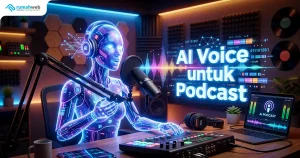 Banner Artikel - AI Voice untuk Podcast