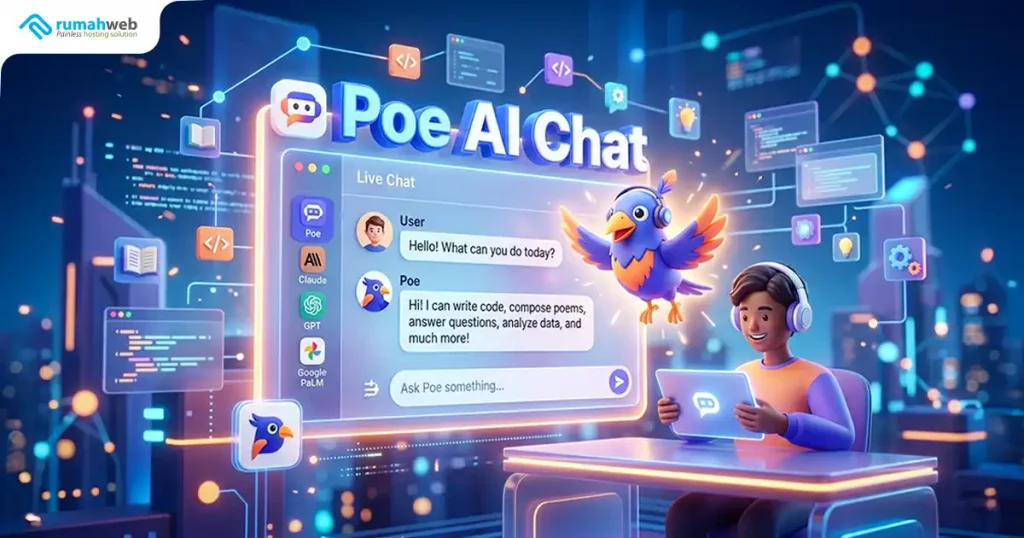 Banner Artikel - Poe AI Chat Adalah