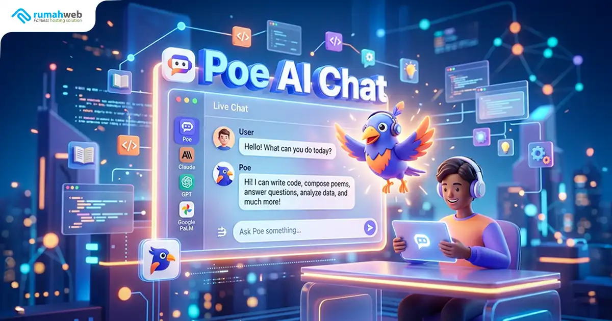 Banner Artikel - Poe AI Chat Adalah