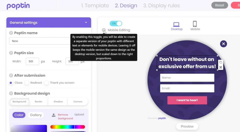 Plugin Poptin - Plugin Popup WordPress Terbaik