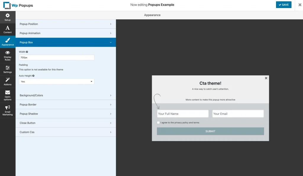 Plugin WP Popups Lite