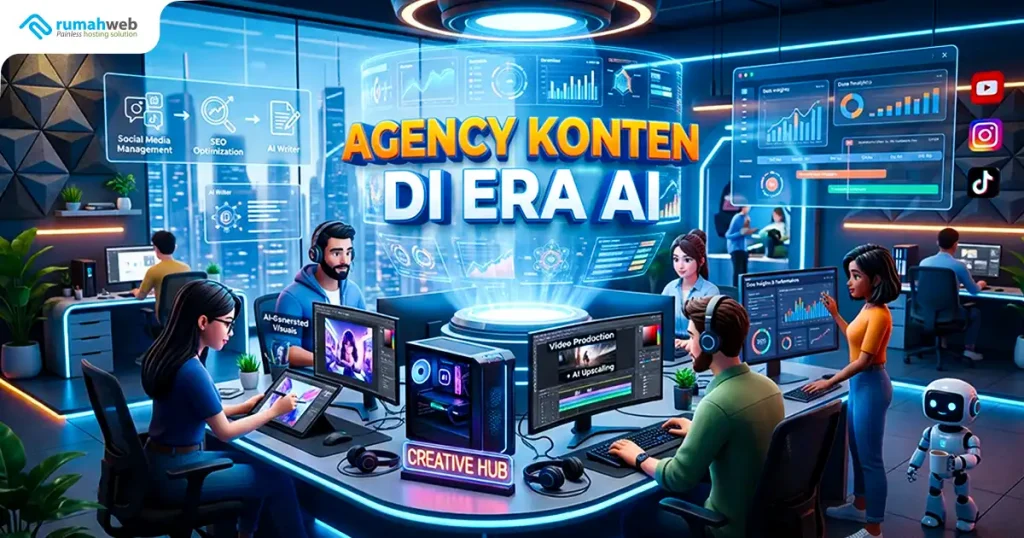 Banner Artikel - Content Agency di Era AI