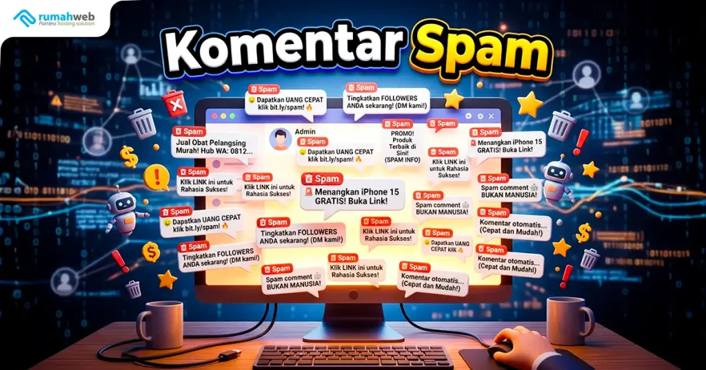 Banner Artikel - Komentar Spam Adalah