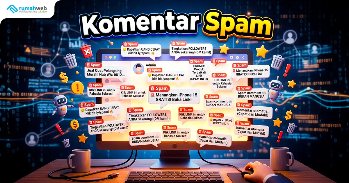 Banner Artikel - Komentar Spam Adalah