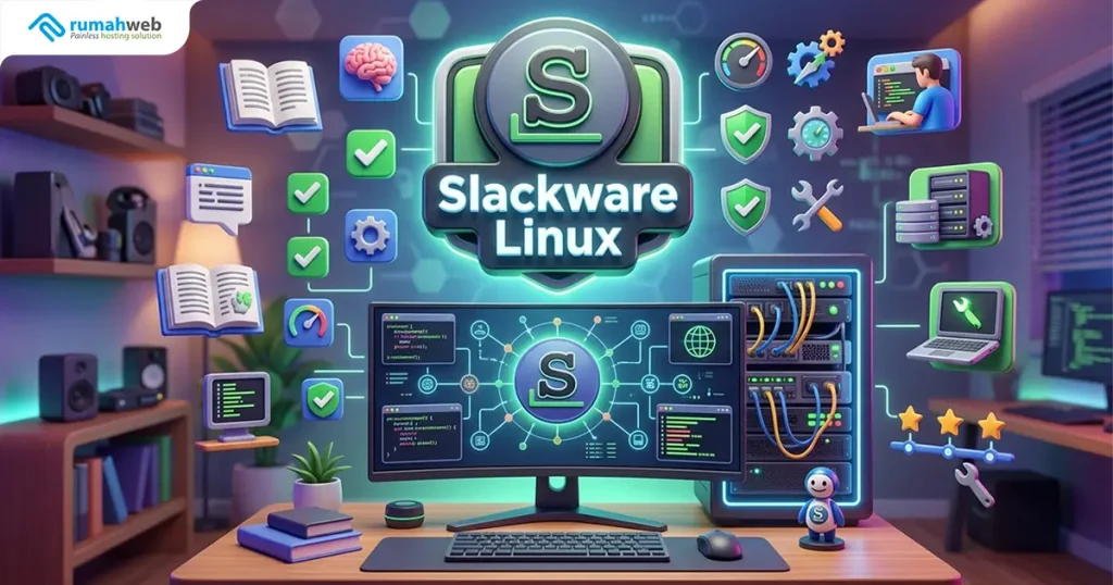 banner blog - Pengertian Slackware Linux