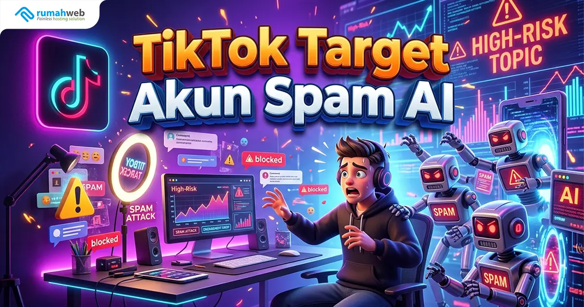 banner blog - TikTok Targetkan Akun SPAM AI