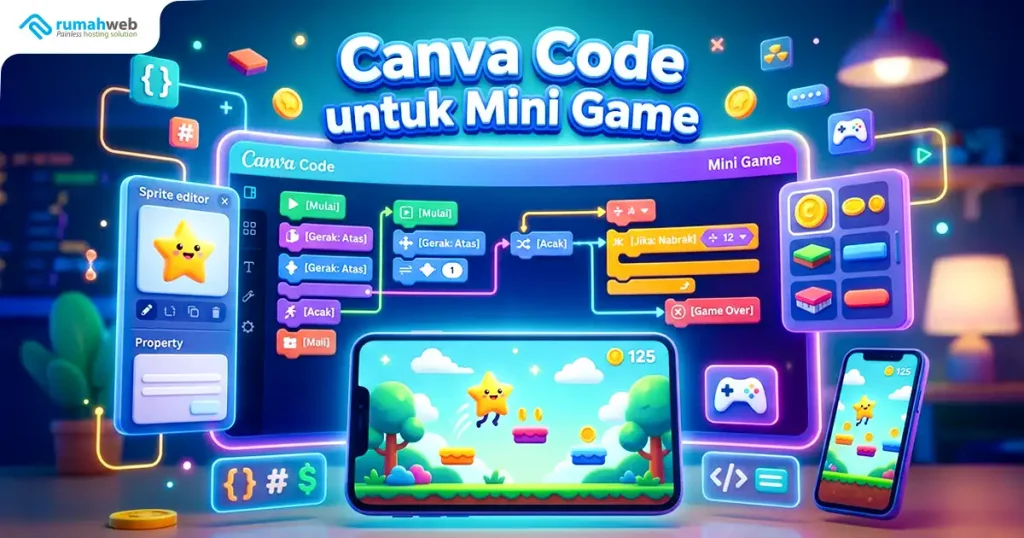 Banner Artikel - Membuat Mini Game Interaktif dengan Canva Code