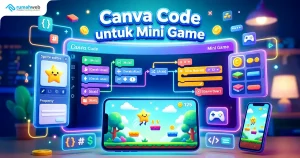 Banner Artikel - Membuat Mini Game Interaktif dengan Canva Code