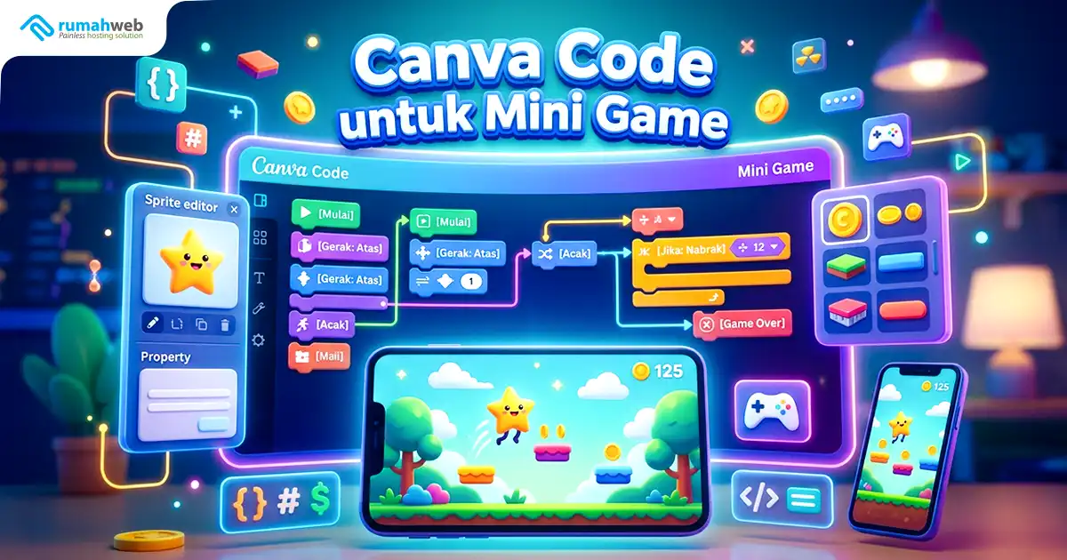 Banner Artikel - Membuat Mini Game Interaktif dengan Canva Code
