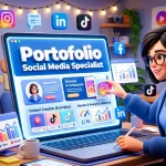 Banner Artikel - Cara Membuat Portofolio Social Media Specialist yang Dilirik Recruiter