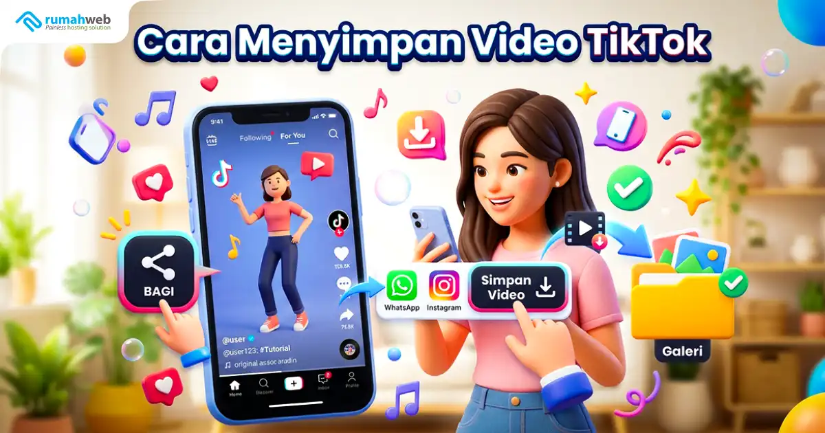 Banner Artikel - Cara Menyimpan Video TikTok