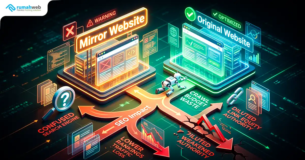 Banner Artikel - Mirror Website Adalah