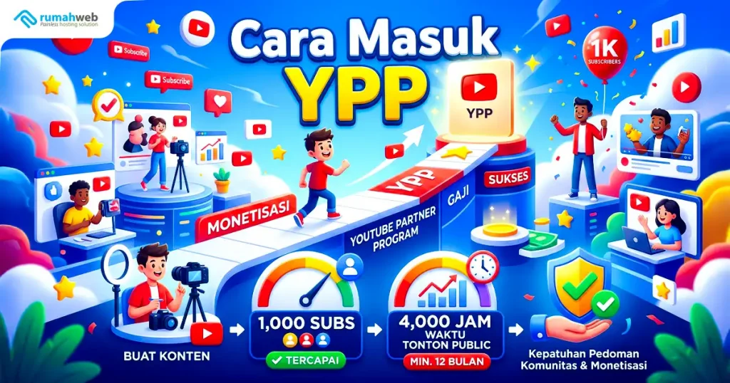 Banner Artikel - Syarat Monetisasi dan Cara Daftar YouTube Partner Program