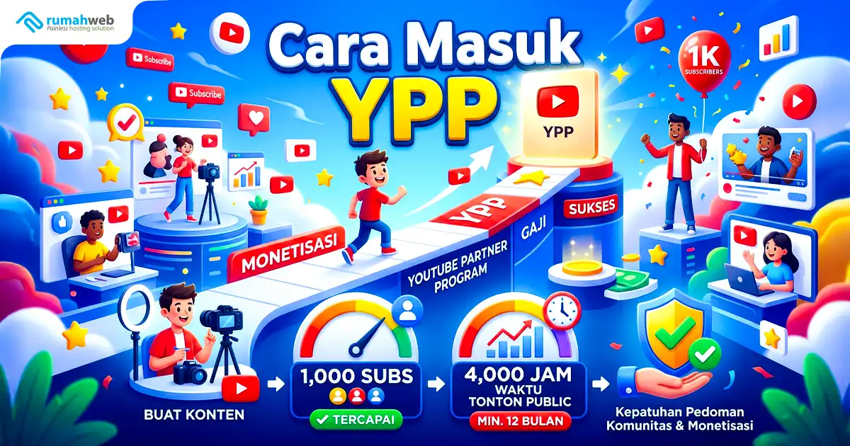 Banner Artikel - Syarat Monetisasi dan Cara Daftar YouTube Partner Program