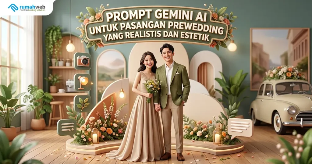 banner blog - Prompt Gemini AI untuk Pasangan Prewedding