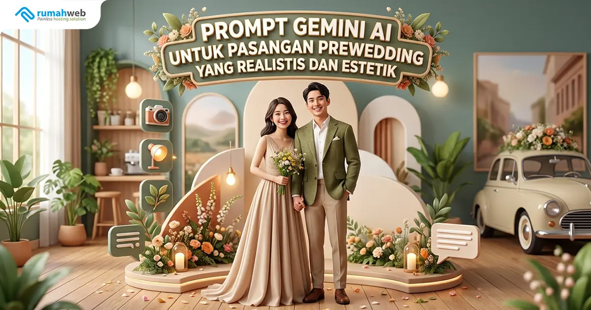 banner blog - Prompt Gemini AI untuk Pasangan Prewedding