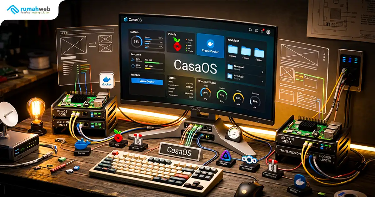 Banner Artikel - Apa Itu CasaOS adalah
