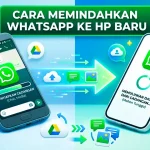 Banner Artikel - Cara Memindahkan WhatsApp ke HP Baru