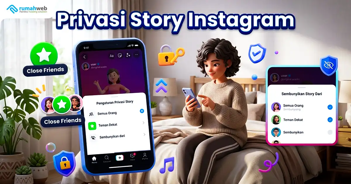 Banner Artikel - Cara Menjaga Privasi Story Instagram