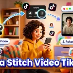 Banner Artikel - Cara Stitch Video TikTok untuk Pemula
